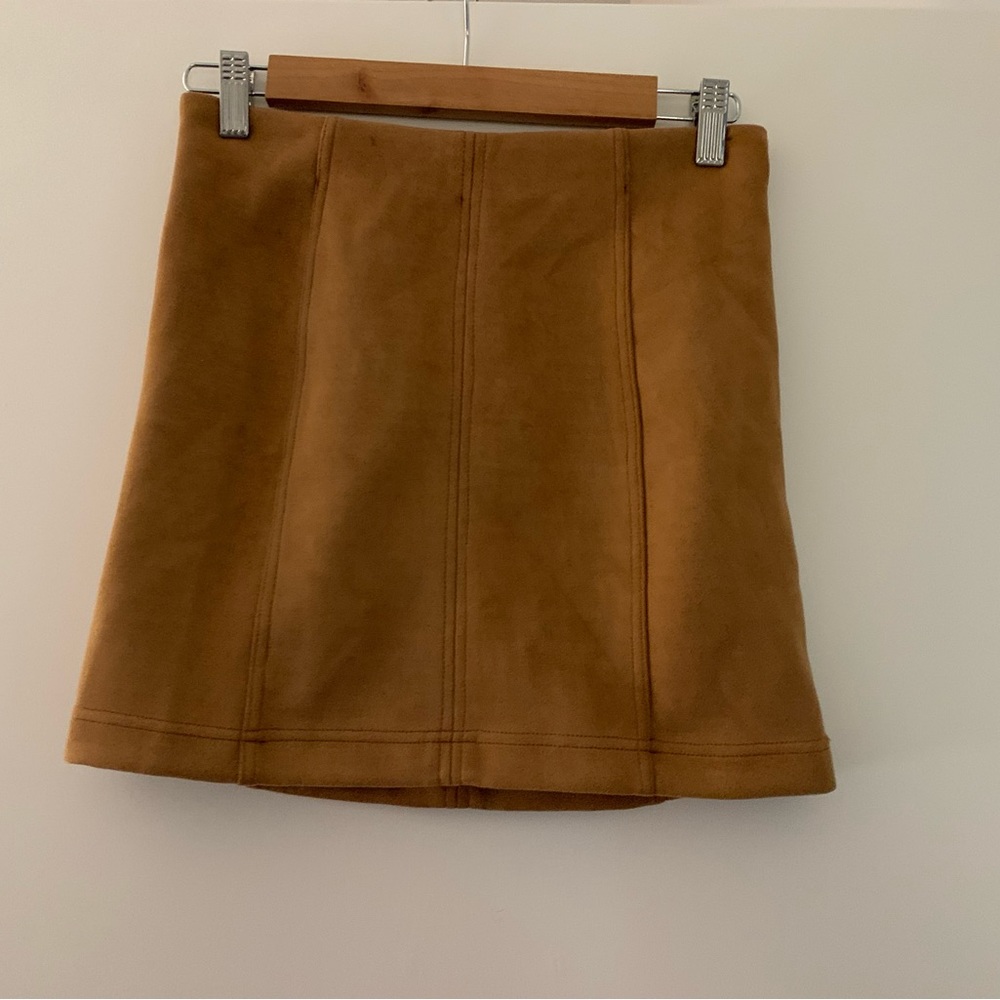 Shine star tan skirt size small